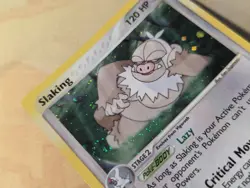 Slaking - 12/109 - Pokemon Ex Ruby & Sapphire Holo Card Card Game TCG SWIRL 🌀✨ - Image 4