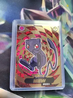 Shadow Mew #0151 - Gold Holo - Crystal Collection 2024 - Pokemon Card - Image 1