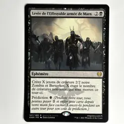 LEVEE DE L'EFFROYABLE ARMEE DE MARN MTG KHM - CARTE MAGIC THE GATHERING FR NEUF - Image 1