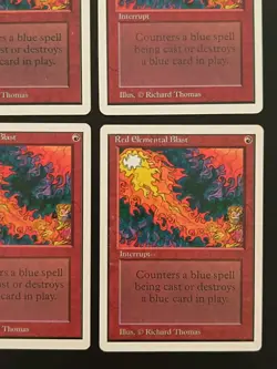 MtG | 4 X Red Elemental Blast | Unlimited Edition | Magic the Gathering | Set - Image 5