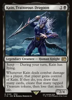 MTG | Kain, Traitorous Dragoon | Final Fantasy | FIN 0105 I Rare I NM | ENG - Image 1