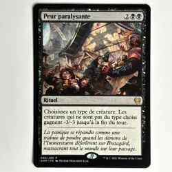PEUR PARALYSANTE MTG KHM - CARTE MAGIC THE GATHERING FR NEUF - Image 1