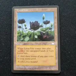 Magic MTG Weatherlight Lotus Vale NM - Image 1