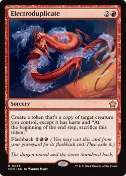 NM Electroduplicate, MTG, Foundations, Magic the Gathering, 85 - Image 1