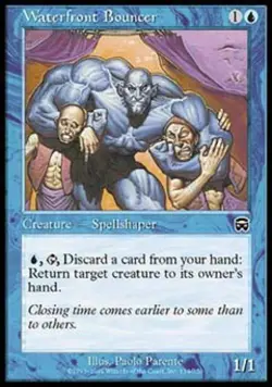 Waterfront Bouncer - Light Play MTG Mercadian Masques - Image 1