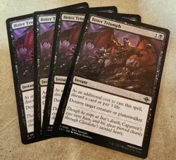 Bitter Triumph - X4 #91 Regular - The Lost Caverns of Ixalan - Mtg - Image 1