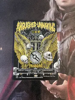 MtG Anguished Unmaking (138) - NM - Secret Lair - Image 1