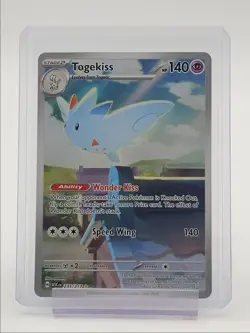 TOGEKISS 2026 POKEMON ASCENDED HEROES ILLUSTRATION RARE 235/217 Q0588 - Image 1