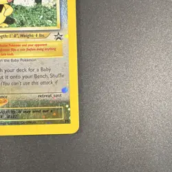 Pokemon TCG Pichu Promo Reverse Holo Wotc 35/53 30 HP 2001 Basic - Image 4