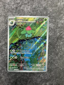 Pokemon Ivysaur Illustration Rare IR 167/165 SV: 151 Full Art TCG MINT - Image 2