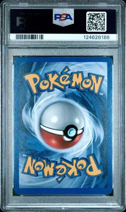 2007 Pokemon Pop Series 5 Inverted Back #3 Mew Holo PSA 8 - Image 2