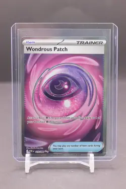 Trainer Wondrous Patch 117/088 Full Art Ultra Rare Pokemon Perfect Order - Image 1