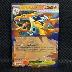 2026 Mega Charizard Y ex 030 Pokemon Mega Evolutions Promo Holo Near Mint - Image 1