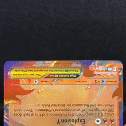 2026 Mega Charizard Y ex 030 Pokemon Mega Evolutions Promo Holo Near Mint - Image 4