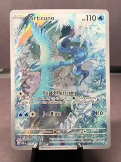 Pokemon TCG Articuno 161/159 SV: Journey Together Illustration Rare Full Art NM - Image 1