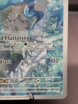 Pokemon TCG Articuno 161/159 SV: Journey Together Illustration Rare Full Art NM - Image 4
