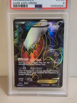 2012 Pokemon B & W FA/DARKRAI EX DARK EXPLORERS #107 VG-EX(PSA 4) - Image 4