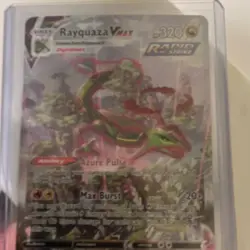Pokemon Rayquaza VMAX 218/203 Evolving Skies Secret Rare Alt Art Holo EN - Image 1