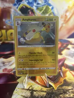Ampharos 049/198 Reverse Holo Rare Chilling Reign 2021 Pokemon - Image 1