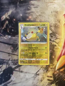 Ampharos 049/198 Reverse Holo Rare Chilling Reign 2021 Pokemon - Image 3