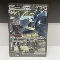 Pokemon Steven’s Metagross 289/217 SIR Mega Evolution Ascended Heroes NM CLEAN - Image 1