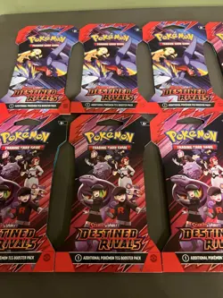 12x Pokemon TCG Scarlet & Violet: Destined Rivals Sleeved Booster Pack (Art Set) - Image 3