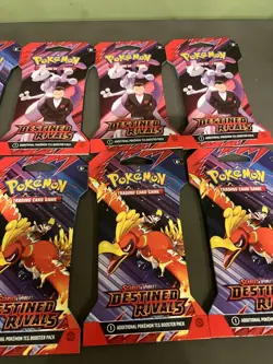 12x Pokemon TCG Scarlet & Violet: Destined Rivals Sleeved Booster Pack (Art Set) - Image 4