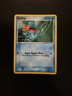 Pokemon Mudkip Pop Series Promo 11/17 Common 2006 Nintendo SWIRL - Image 1