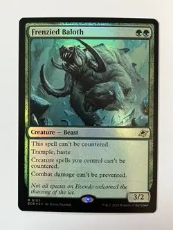 Frenzied Baloth- Edge of Eternities-(Foil)(NM) MTG - Image 1