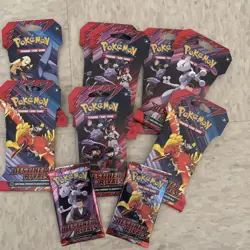10x Pokemon TCG Scarlet & Violet Destined Rivals Booster Pack - Image 1