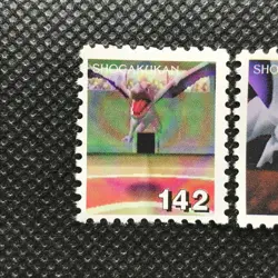 Aerodactyl Pokemon Stamp Japan Pocket monster NINTENDO SHOGAKUKAN F/S - Image 2