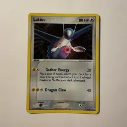 Pokemon Latios EX Trainer Kit 1: Latias & Latios Holo Common 2/10 80 HP Basic - Image 1