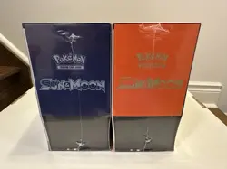 Pokemon TCG Sword & Shield Sun And Moon Elite Trainer Box Set of 2 ETBs Sealed - Image 3