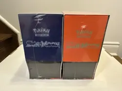 Pokemon TCG Sword & Shield Sun And Moon Elite Trainer Box Set of 2 ETBs Sealed - Image 5