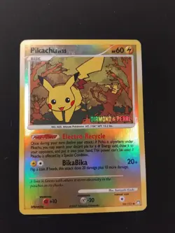 LP !! Pikachu 94/123 Mysterious Treasures Reverse Holo Rare Vintage Pokemon TCG - Image 1