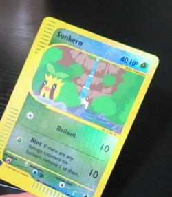 Pokemon Sunkern Reverse Holo Skyridge LP 106/144 Common 2003 - Image 2