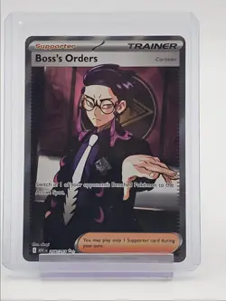 BOSS'S ORDERS 2026 POKEMON MEGA EVOLUTION ASCENDED HEROES ULTRA RARE Q0588 - Image 1