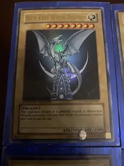 Yu-Gi-Oh! Rare English 10th Anniversary FullSet Near Mint Blue Eyes White Dragon - Image 2