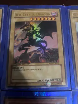 Yu-Gi-Oh! Rare English 10th Anniversary FullSet Near Mint Blue Eyes White Dragon - Image 3