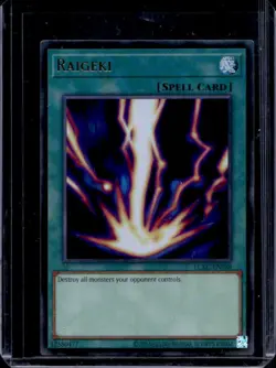 2018 Yu-Gi-Oh Legendary Raigeki #LCKC-EN088 - Image 1