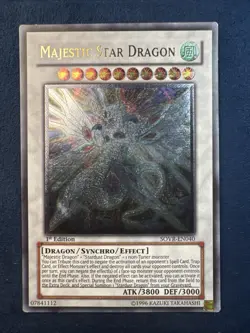 Yu-Gi-Oh TCG Majestic Star Dragon SOVR-EN040 1st Edition - Image 1
