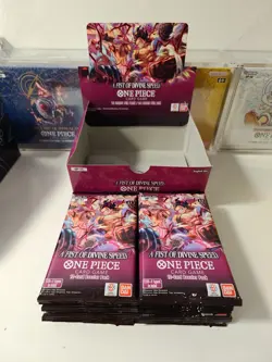 🧭One Piece OP11 A Fist of Divine Speed English Booster Pack Sealed LETS GO!🏴‍☠ - Image 1