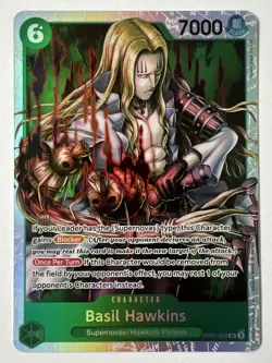 Basil Hawkins OP07-029 Super Rare 500 Years in the Future One Piece - Image 1