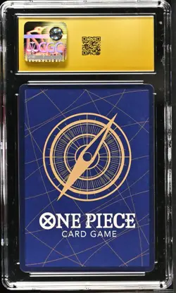 ONE PIECE TCG ANIME 25TH COLLECTION JP EB02-017 NAMI CGC 10 PRISTINE BLACK LABEL - Image 2