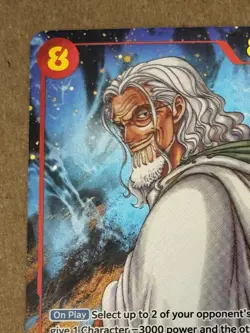 Silvers Rayleigh OP08-118 SEC Alt Art | One Piece CCG Two Legends Foil English - Image 3