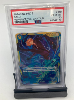 2024 One Piece Sanji Wings Of The Captain OP06-119 English PSA 10 - Image 1