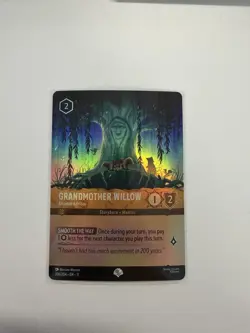 Disney Lorcana Grandmother Willow Ancient Advisor 206/204 Epic Winterspell NM - Image 1