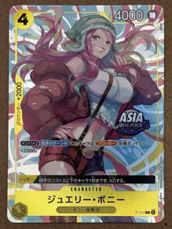 Jewelry Bonney Promo 2025 (ASIA) Stamped Japanese P-113 One Piece Card - Image 1