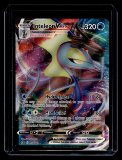 Inteleon VMAX Ultra Rare Rebel Clash 050/192 Pokemon Card Holo Foil - Image 1