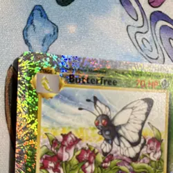 Pokemon TCG Butterfree Holo Stage 2 70 HP English Card Kagemaru Himeno - Image 4